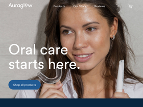 'auraglow.com' screenshot