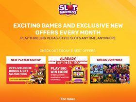 'slotmadnesscampaign.com' screenshot