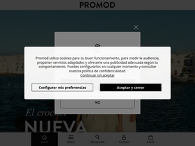 'promod.es' screenshot