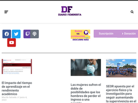 'eldiariofeminista.info' screenshot