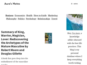 'auresnotes.com' screenshot