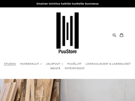 puustore.com homepage screenshot