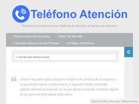 telefonoatencion.com
