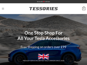 Accessories for Tesla Model Y - Tessories UK