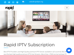 'rapidiptv.pro' screenshot