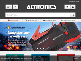 'altronics.com.au' screenshot