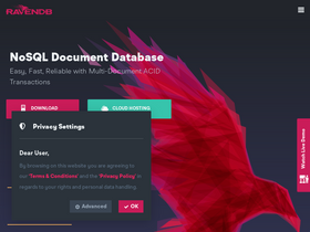'ravendb.net' screenshot