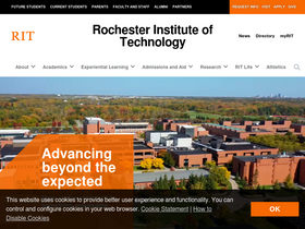 'rit.edu' screenshot