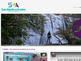 'sanmartindelosandes.gov.ar' screenshot