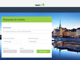 'hotelmania.net' screenshot