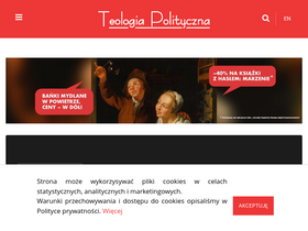 'teologiapolityczna.pl' screenshot