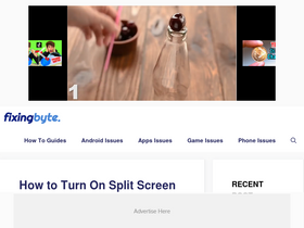 'fixingbyte.com' screenshot