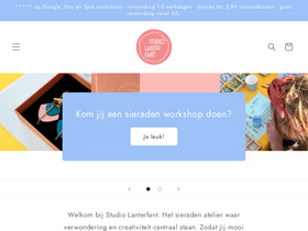 studiolanterfant.com homepage screenshot