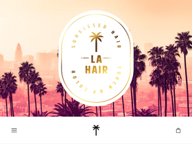 LA Hair Color homepage screenshot