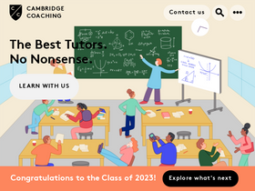 'cambridgecoaching.com' screenshot