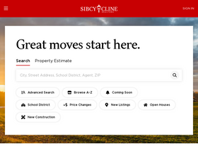 'sibcycline.com' screenshot