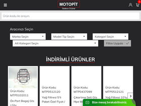'motopit.com.tr' screenshot