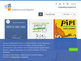 'arhiva.kgz.hr' screenshot