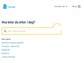 'tromso.kommune.no' screenshot