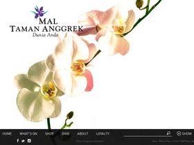 'taman-anggrek-mall.com' screenshot