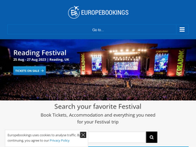 'europebookings.com' screenshot