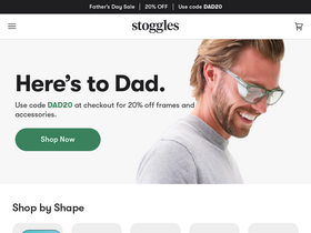 'stoggles.com' screenshot