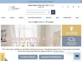 'netcurtainsdirect.com' screenshot