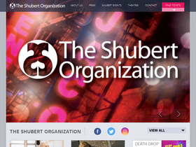 'shubert.nyc' screenshot