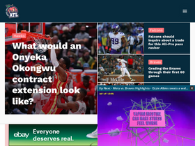 'sportstalkatl.com' screenshot