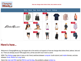 'changingminds.org' screenshot