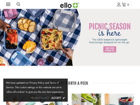 'elloproducts.com' screenshot