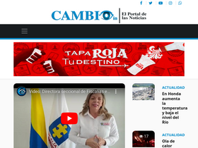 'cambioin.com' screenshot