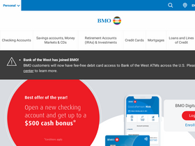 'bmoharris.com' screenshot