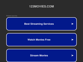 123movies Traffic Analytics Ranking Stats Tech Stack