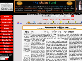 'e-daf.com' screenshot