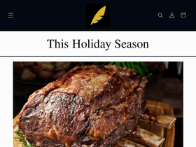 Featherblade Holiday Store website screenshot