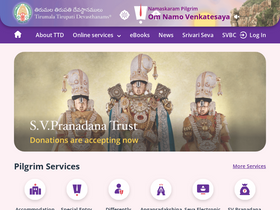 'ttdsevaonline.com' screenshot