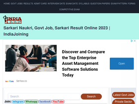 'indiajoining.com' screenshot