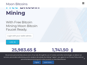 'moonbitcoins.com' screenshot