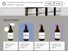 cnwest.shop homepage screenshot