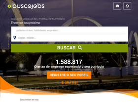 'buscojobs.com.br' screenshot