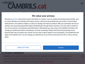 'revistacambrils.cat' screenshot
