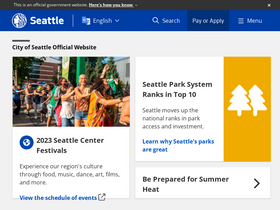 'seattle.gov' screenshot