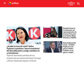 'willax.tv' screenshot