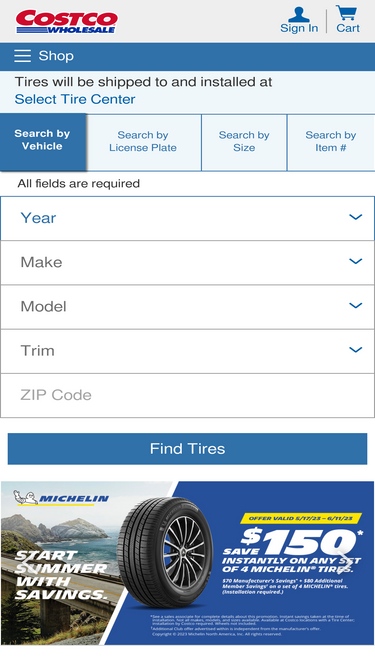 tires.costco.com