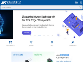 'jakelectronics.com' screenshot