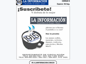 'lainformacion.com.do' screenshot