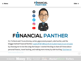 'financialpanther.com' screenshot