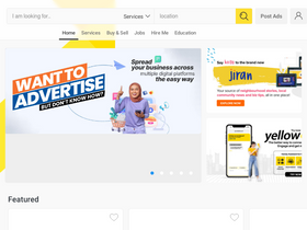 'yellowpages.my' screenshot
