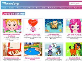 'meninasjogos.com.br' screenshot
